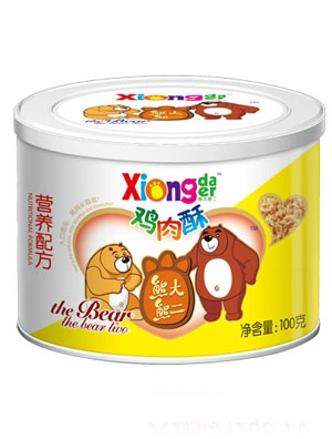 熊大熊二營養配方深海鰻魚酥