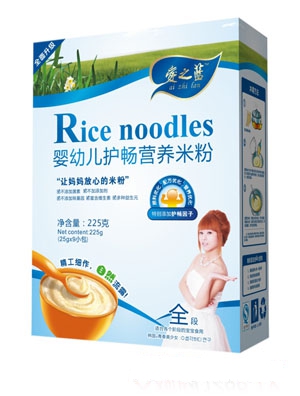 愛之藍益生元鐵鋅鈣營養(yǎng)米粉盒裝