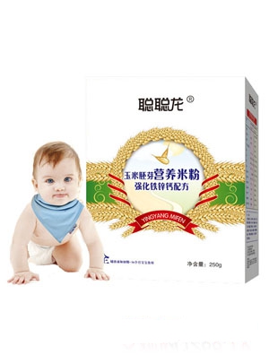 聰聰龍胡蘿卜多維配方玉米胚芽米粉2段盒裝