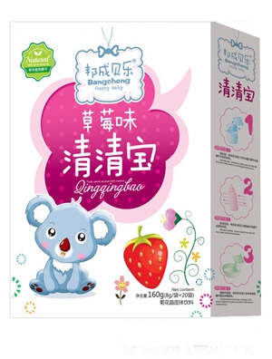 邦成貝樂清清寶紙聽草莓味