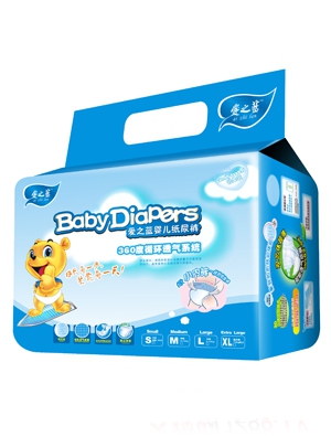 愛之藍(lán)嬰兒紙尿褲L碼28片