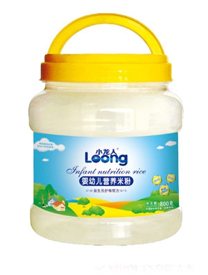 小龍人鐵鋅鈣配方嬰幼兒營(yíng)養(yǎng)米粉800g