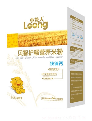 小龍人淮山薏米貝智護暢營養米粉盒裝