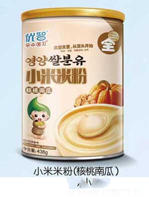 優智鈣鋅鐵小米米粉250g盒裝