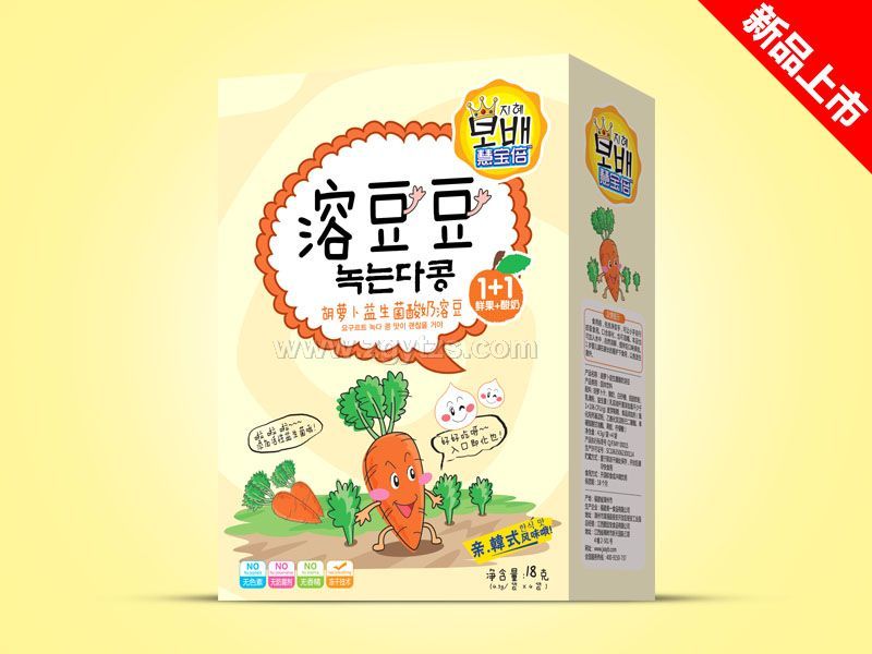 溶豆豆盒裝-胡蘿卜