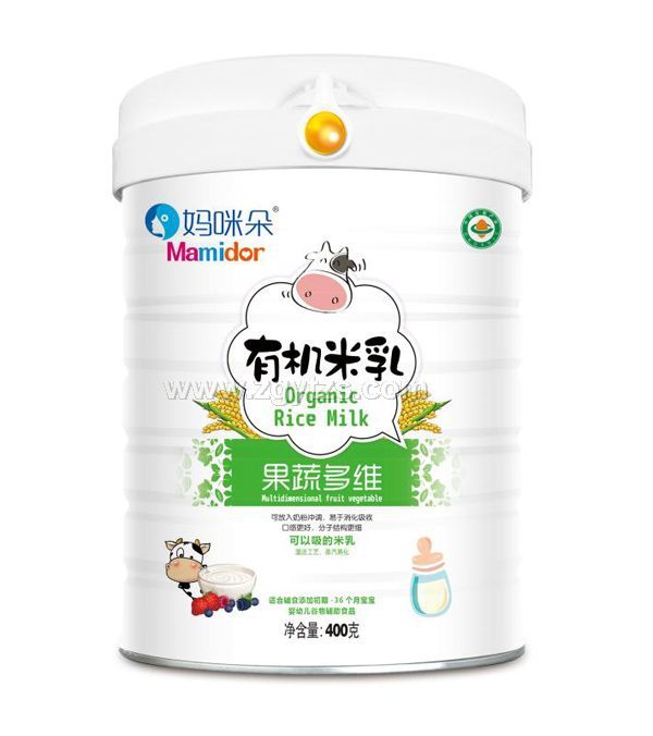 媽咪朵有機米乳-果蔬多維