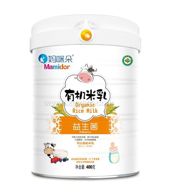 媽咪朵有機米乳-益生菌
