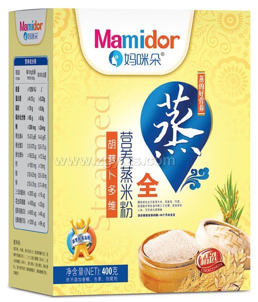 媽咪朵胡蘿卜多維營養蒸米粉