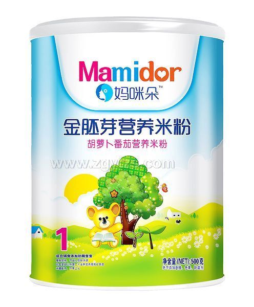 媽咪朵金胚芽胡蘿卜番茄營養米粉(聽裝)