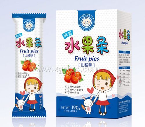 小豆丁鮮果水果條山楂味