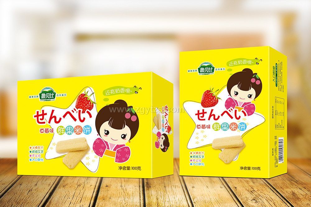 鮮果米餅草莓味