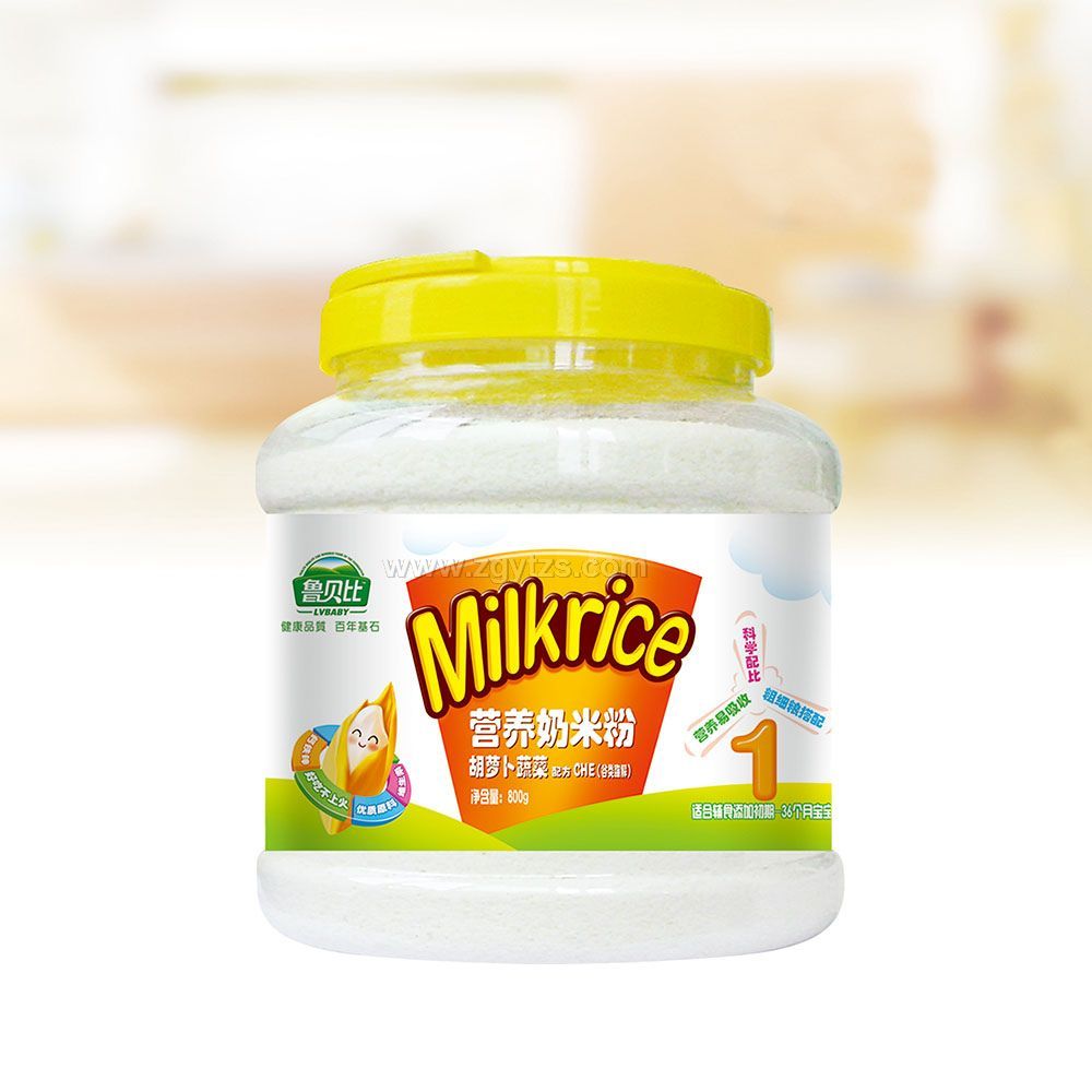 營養奶米粉胡蘿卜蔬菜