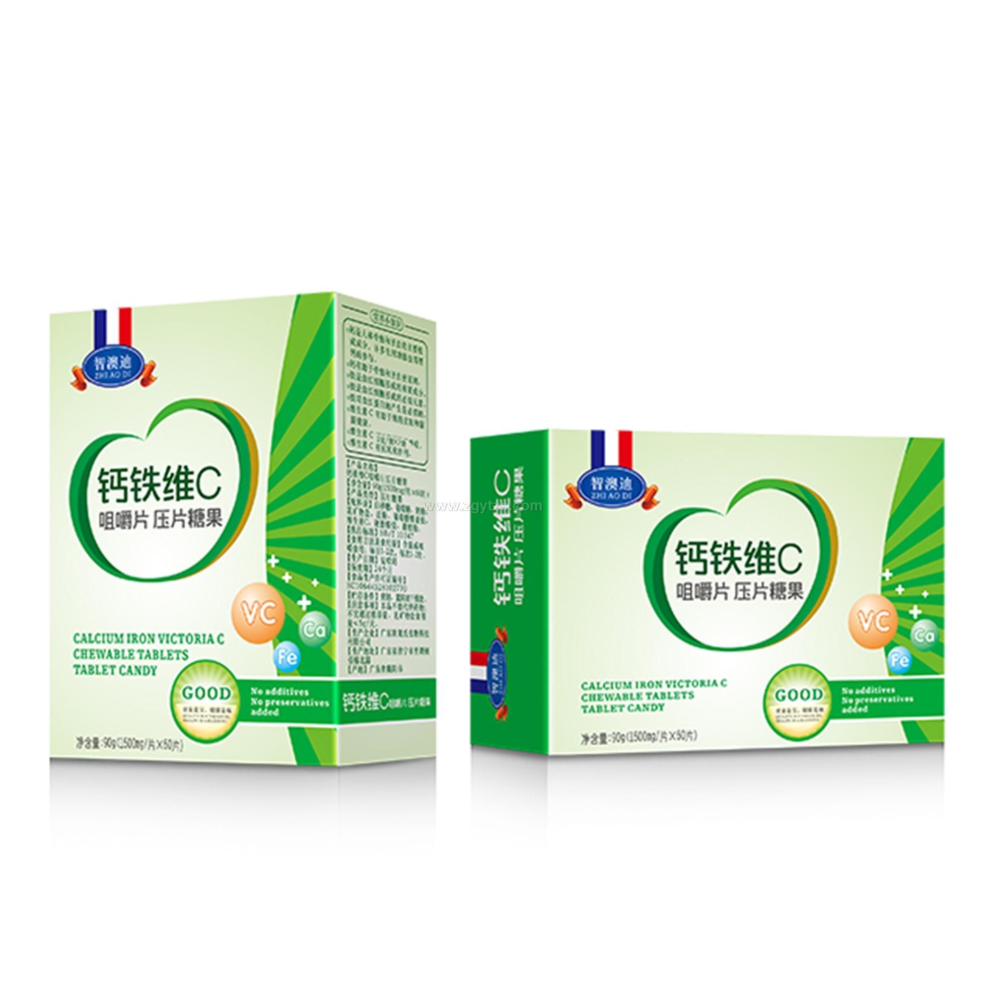 智澳迪 鈣鐵維C片