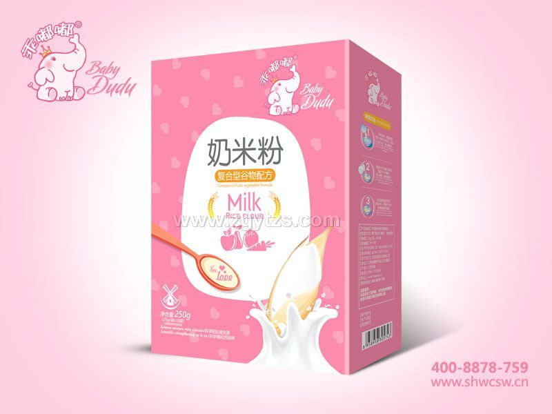 米粉盒裝-奶米粉-復合型谷物