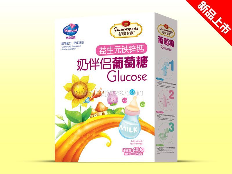 葡萄糖盒裝-益生元鐵鋅鈣