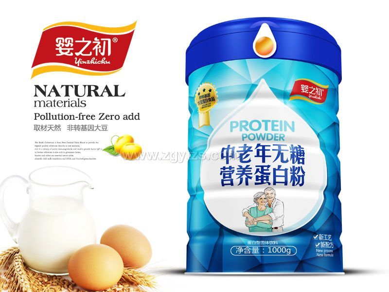 蛋白粉1000g鐵聽-中老年無糖