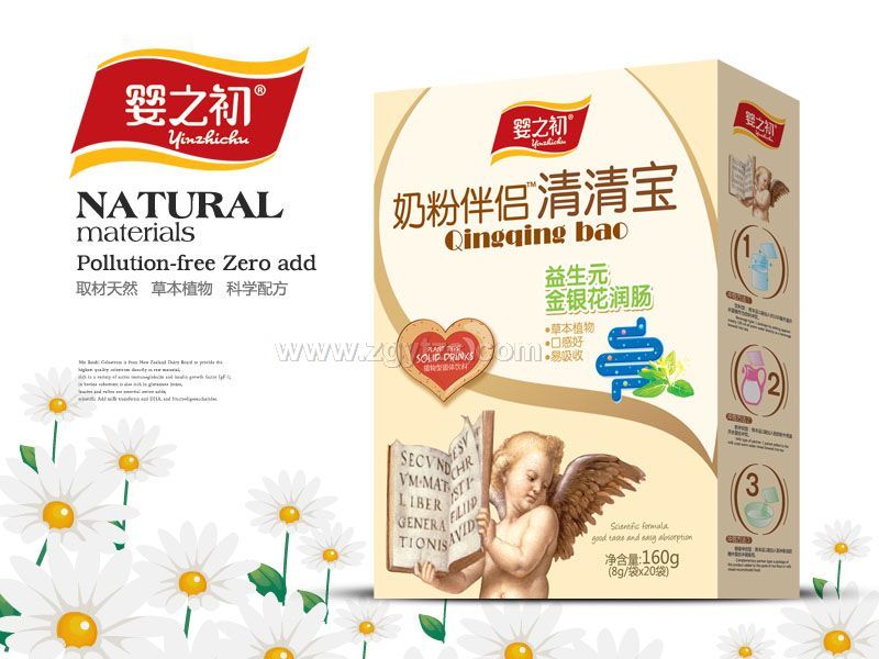 清伙保盒裝-益生元金銀花潤暢