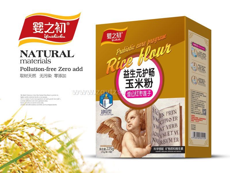 益生元護暢玉米粉 淮山紅棗蓮子