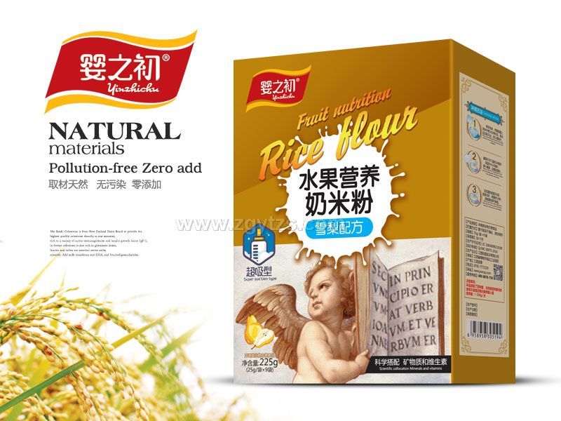 水果營養奶米粉-雪梨