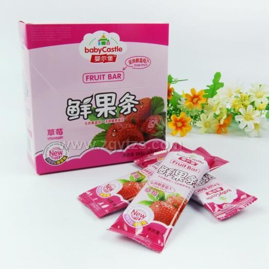 嬰爾堡鮮果條/水果條-草莓味285g 小零食輔食