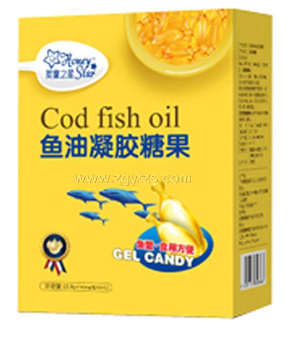 魚油凝膠糖果