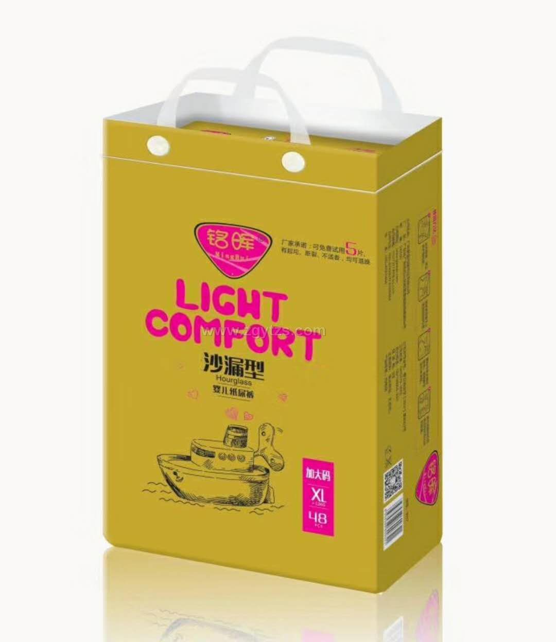 銘輝新款沙漏紙尿褲 L52片