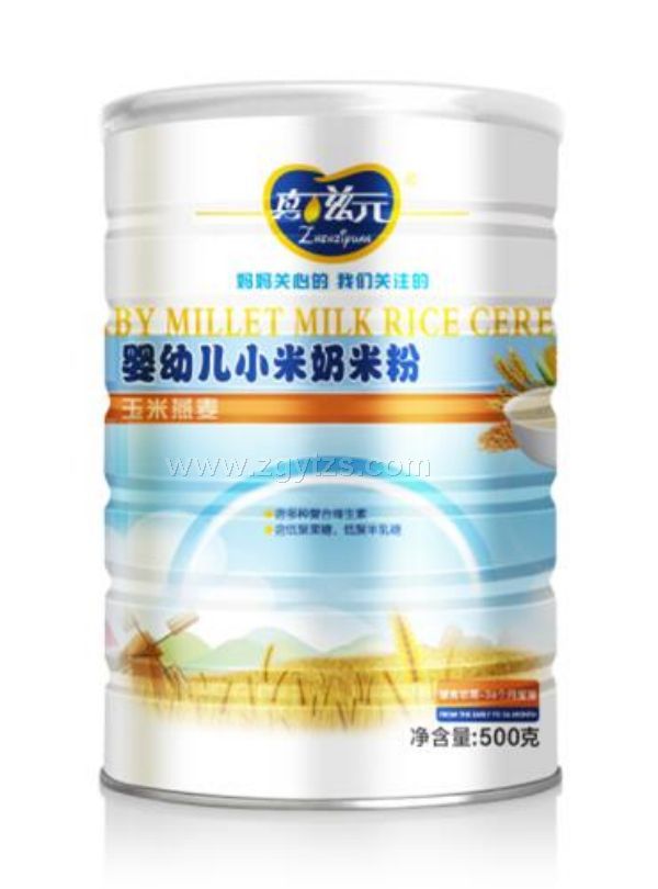 真滋元小米奶米粉玉米燕麥-罐裝