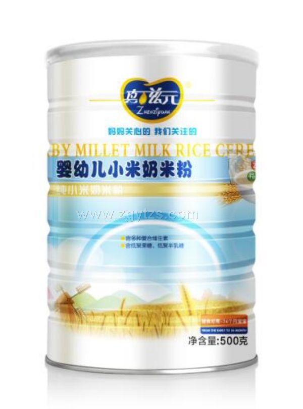 真滋元小米奶米粉原味-罐裝