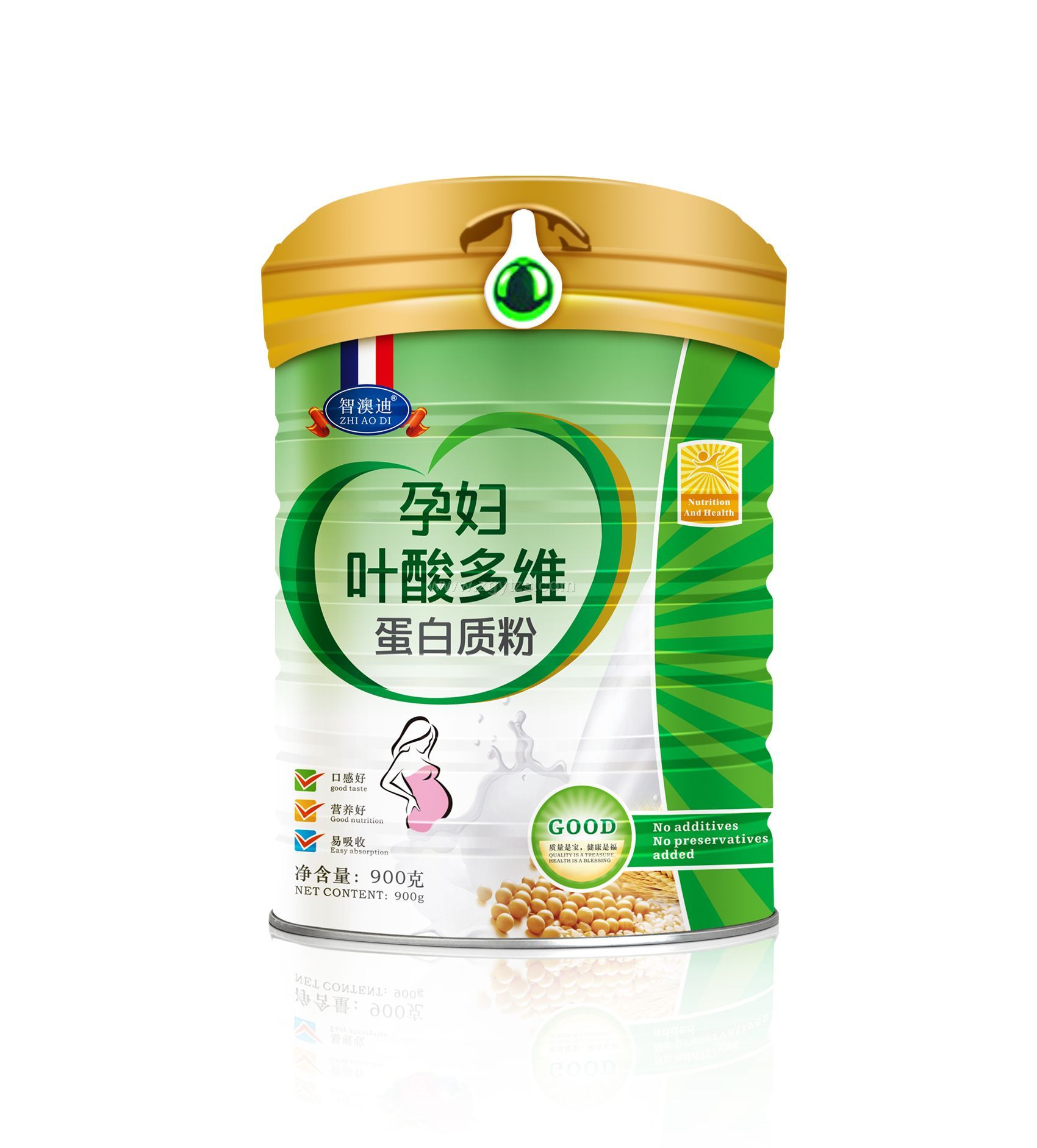 智澳迪孕婦葉酸多維蛋白質粉