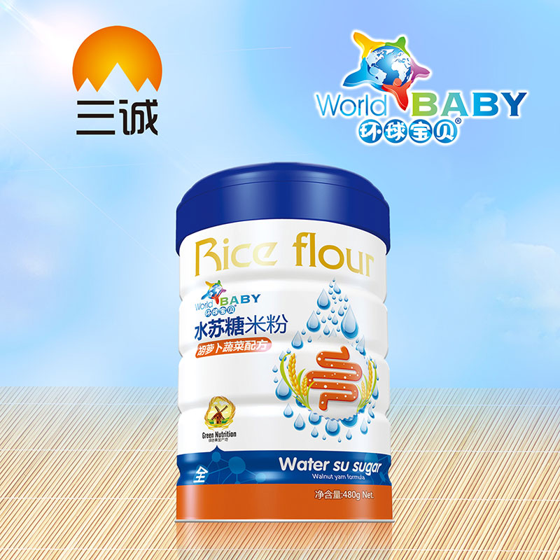 環球寶貝水蘇糖米粉胡蘿卜蔬菜配方