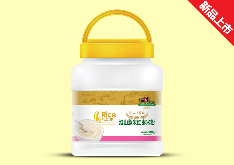 金諾貝嬰淮山薏米紅棗米粉