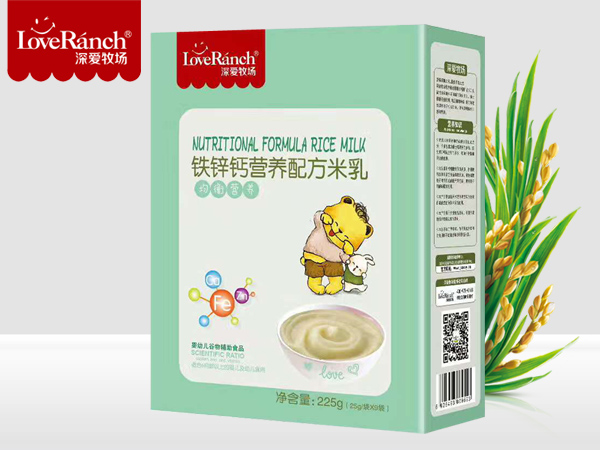 鐵鋅鈣營養配方米乳盒裝