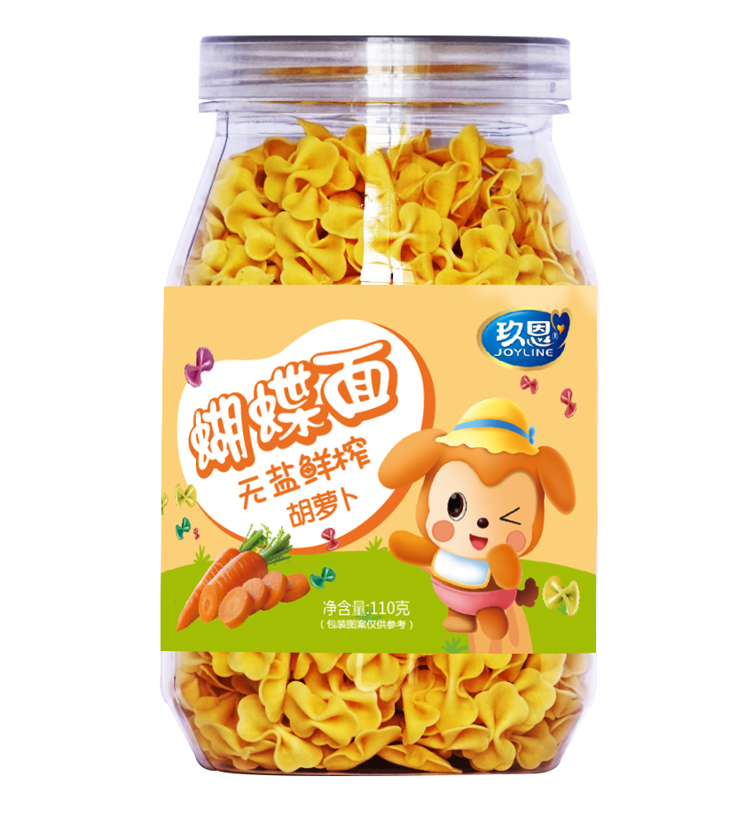 玖恩鮮榨蝴蝶面胡蘿卜味