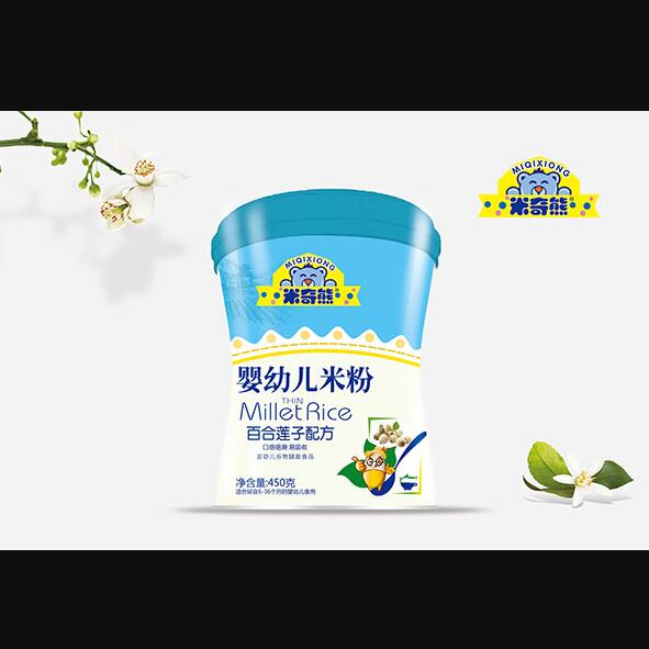 米奇熊百合蓮子配方嬰幼兒米粉%202