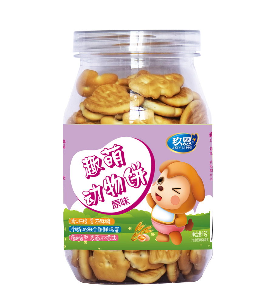 玖恩造型餅干趣萌動物餅