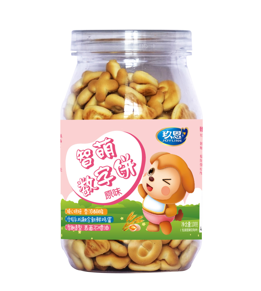 玖恩造型餅干智萌數字餅