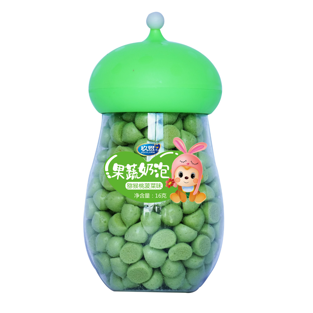 玖恩果蔬奶泡獼猴桃菠菜味