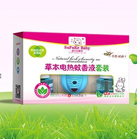 速夫克嬰寶電熱蚊香液套裝