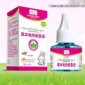 速夫克嬰寶草本電熱蚊香液單瓶
