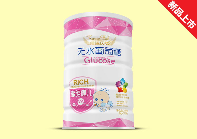 金諾貝嬰無水葡萄糖圓聽-多維健兒