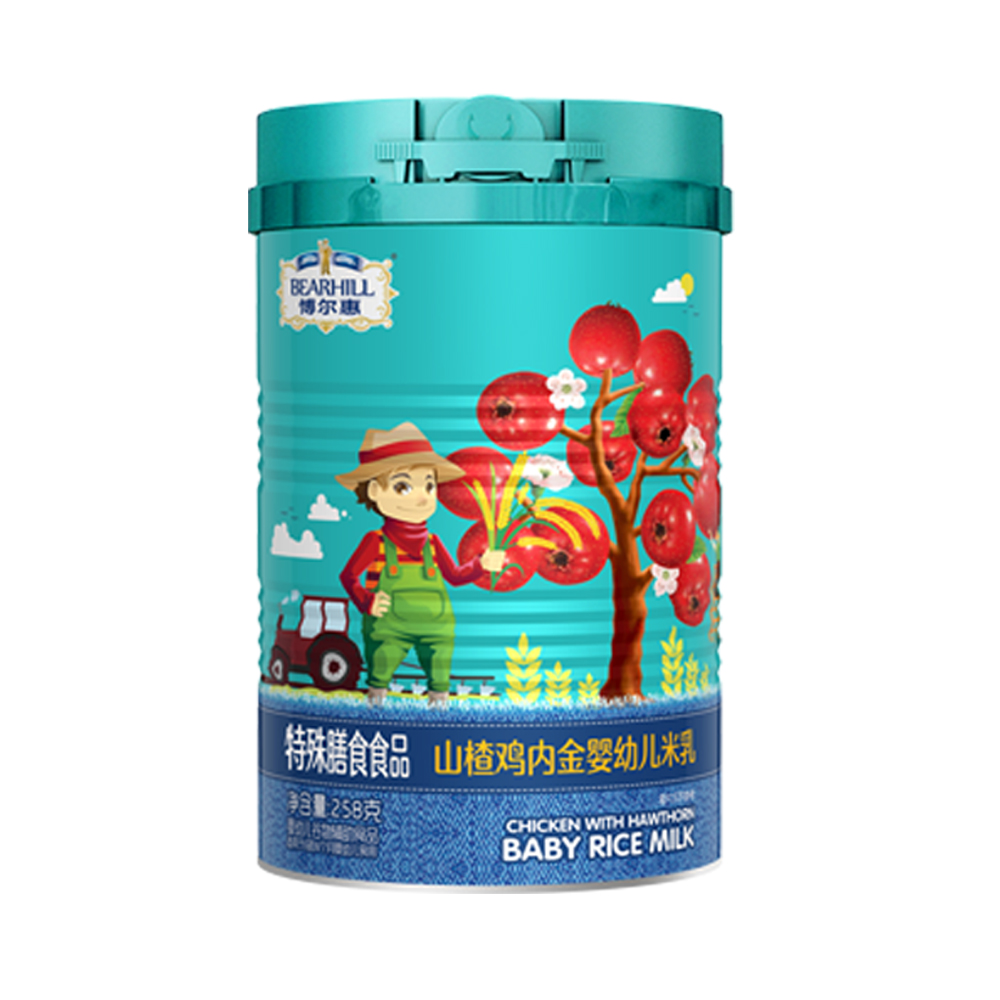 博爾慧山楂雞內金嬰幼兒米乳