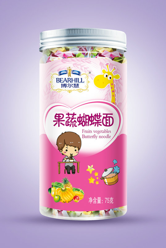 博爾慧果蔬蝴蝶面