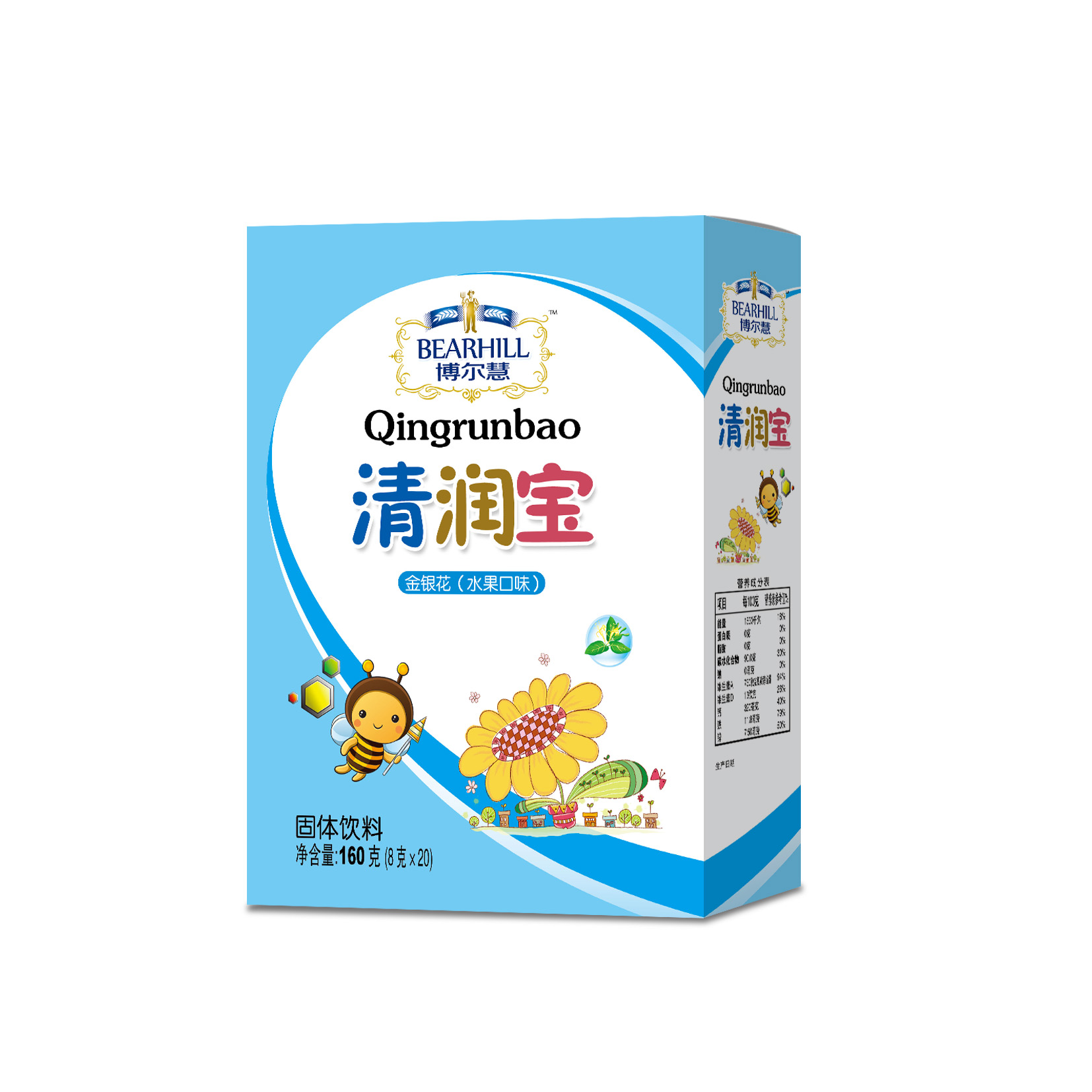 博爾慧清潤寶金銀花水果盒裝