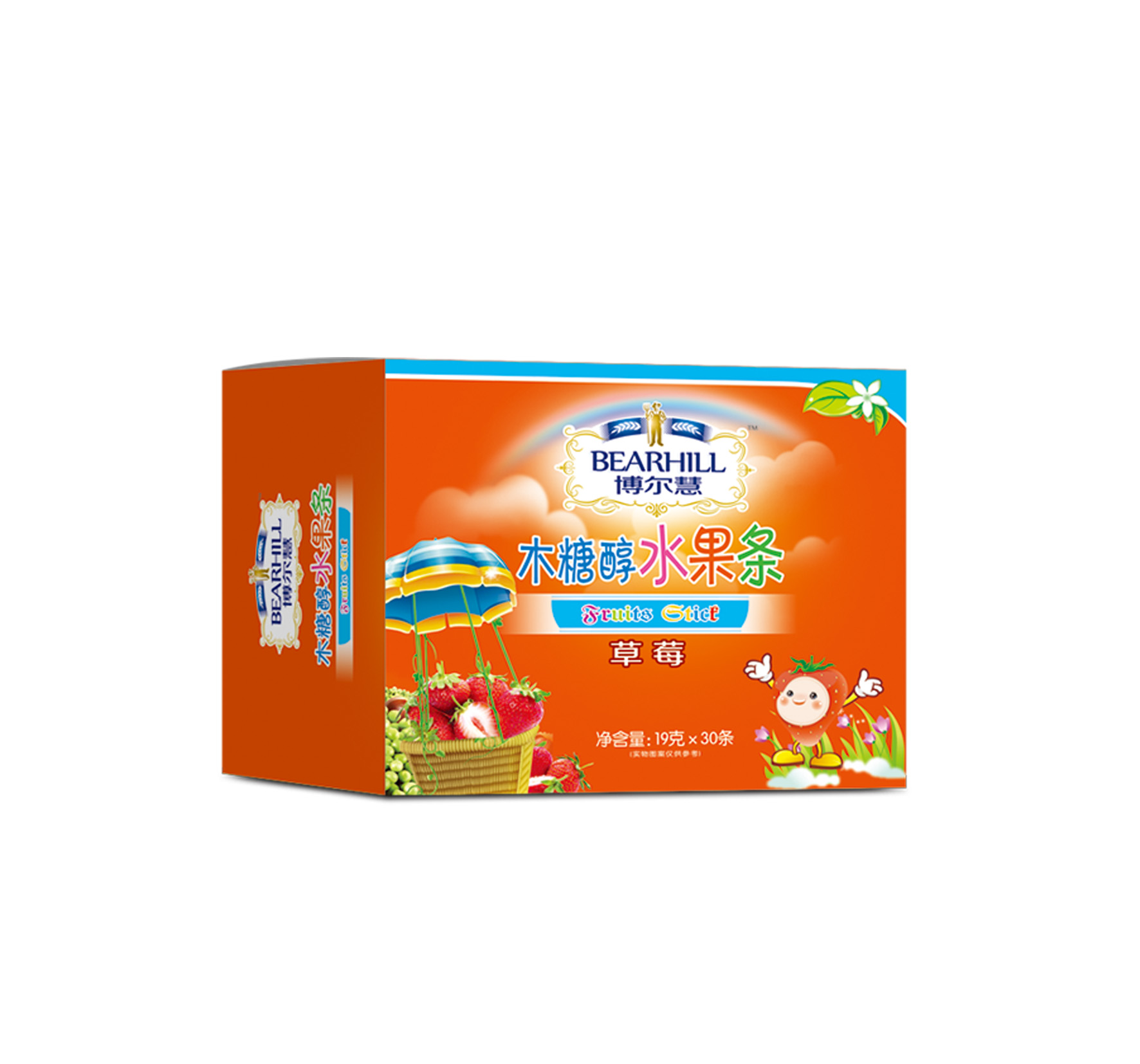 博爾慧草莓水果條