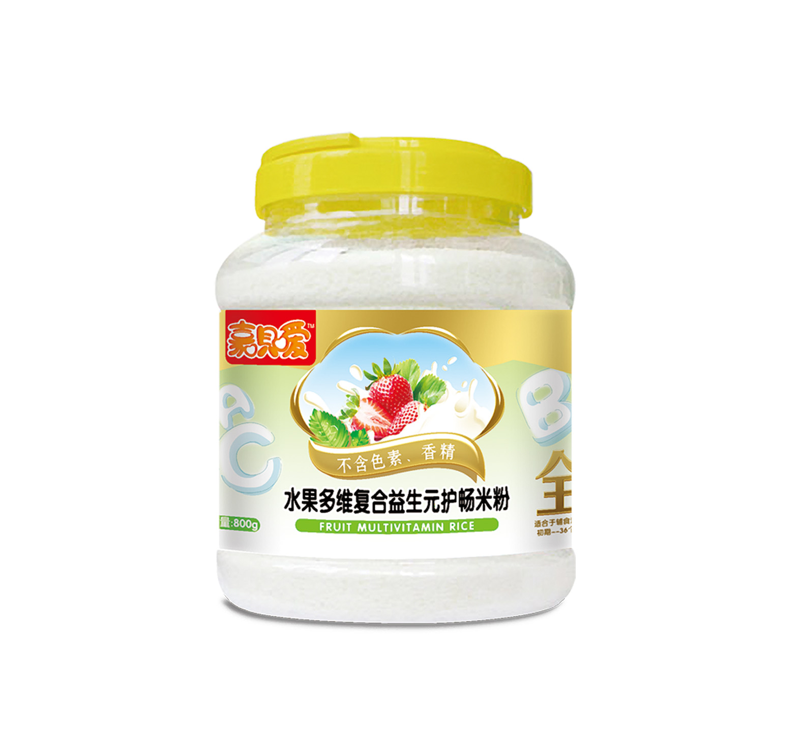 嘉貝愛水果多維復合益生元護暢米粉