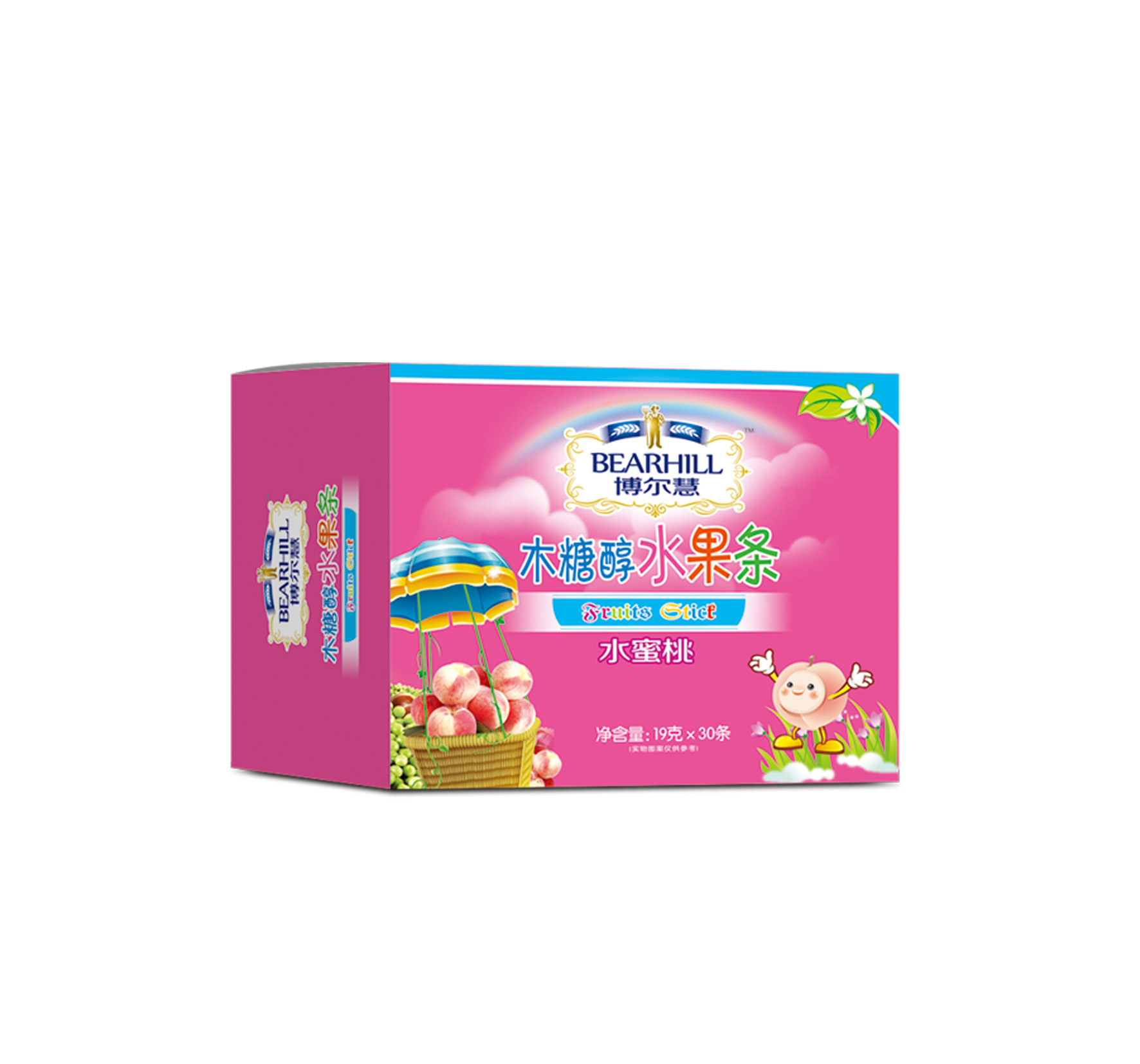 博爾慧水蜜桃水果條