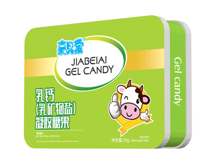 嘉貝愛乳鈣凝膠糖果長方鐵