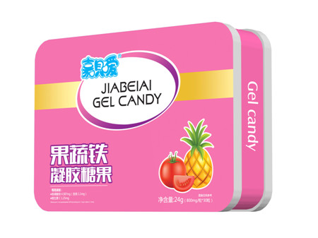 嘉貝愛凝膠糖果長(zhǎng)方鐵