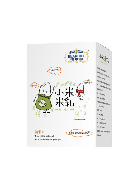 博爾慧胡蘿卜小米米乳