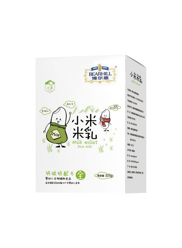 博爾慧鈣鐵鋅配方小米米乳